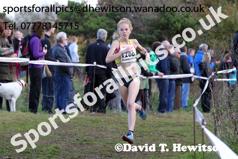 junior womens  National Cross Country Relays. Photo: David T. Hewitson/Sports for All Pics